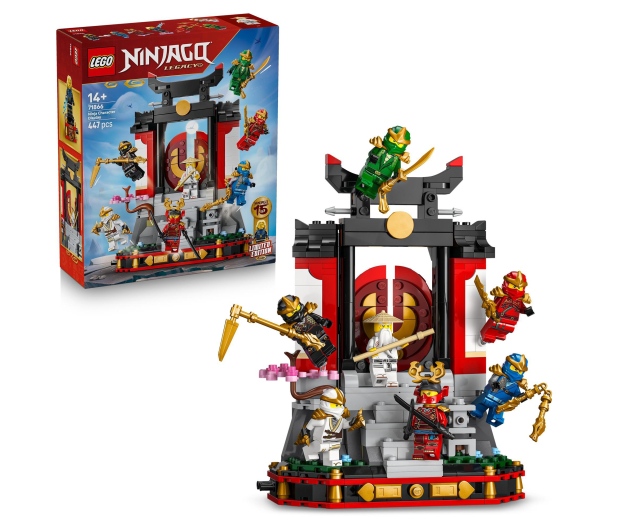 LEGO NINJAGO 71866 Ozdoba z postaciami ninja — 15-lecie - 1473545 - zdjęcie 2